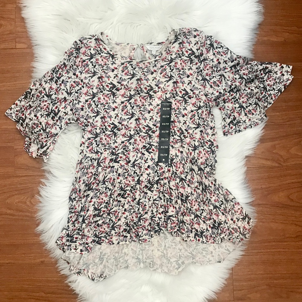 Lucky Brand Flower Shirt